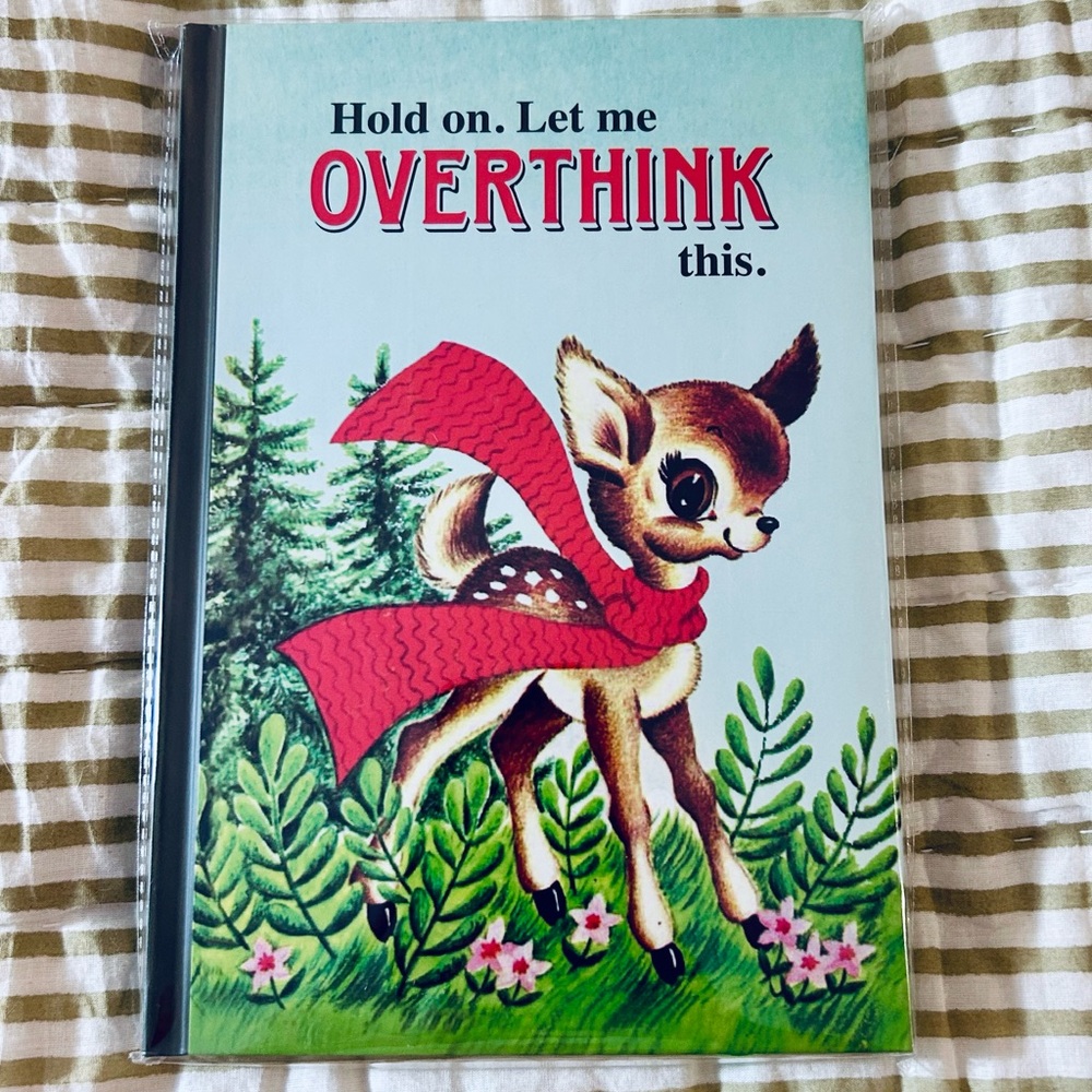 New Funny Anxiety Notebook/Journal
